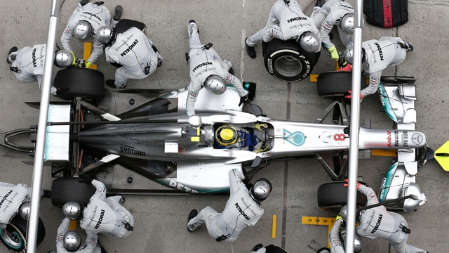 Depuis janvier 2013, IWC Schaffhausen et Mercedes AMG Petronas Formula One™ Team sont partenaires pour trois ans.