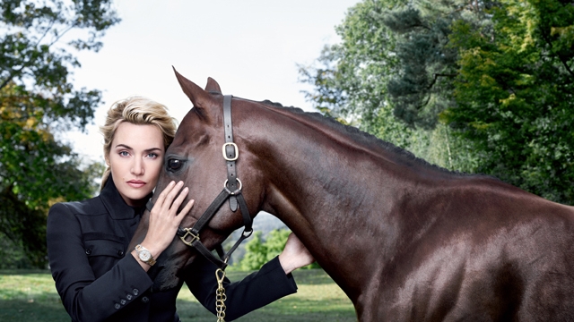 Kate Winslet, seit 2010 Longines Botschafterin der Eleganz.